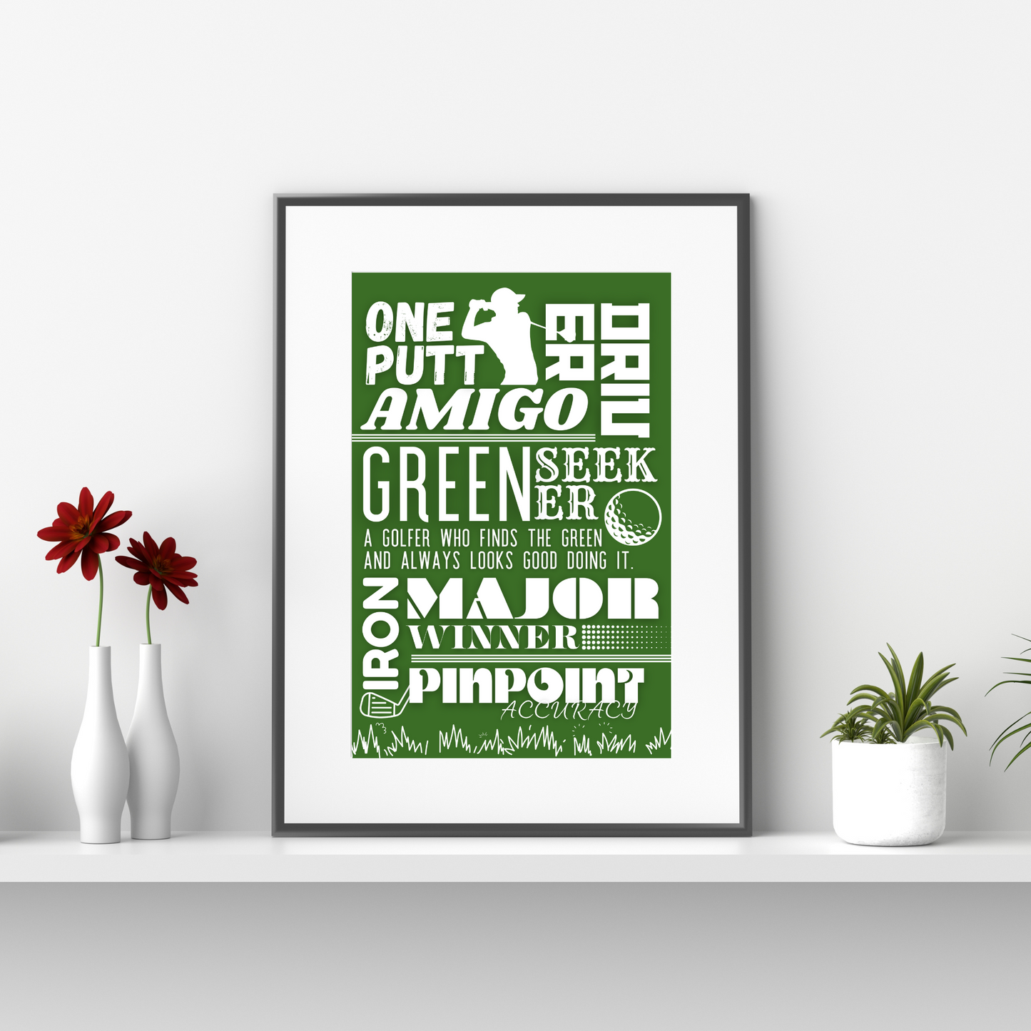 Green Seeker Signature Poster